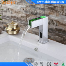 Beelee Cold Hot Waterfall Automatic Sensor Faucet with LED